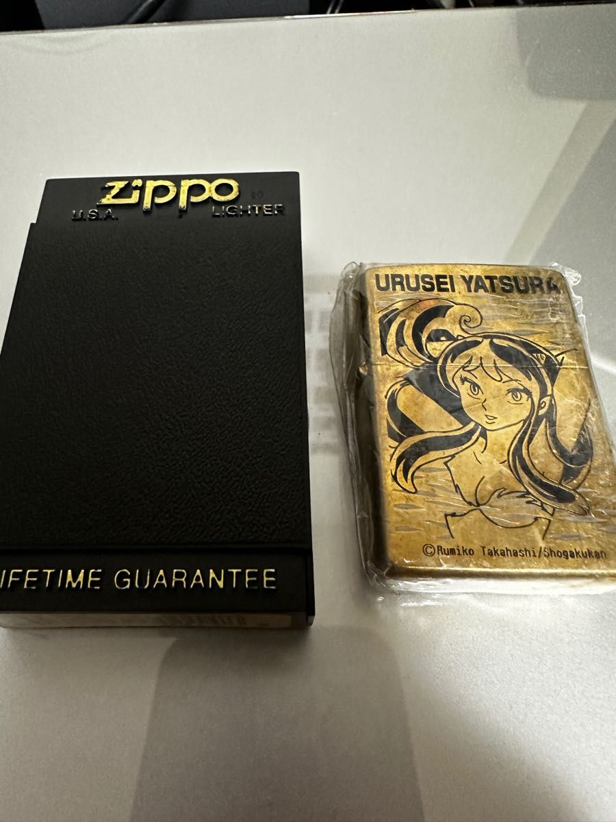 未使用　ZIPPO(ジッポー) ライター ジッポ うる星やつら ラムちゃん 1997年 製 ゴールドバレル 加工 高橋留美子