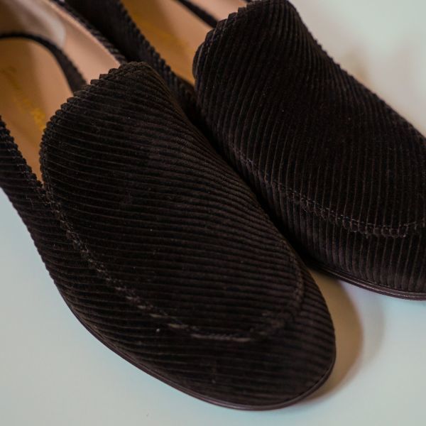 ジャンビト ロッシ Gianvito Rossi コーデュロイ シューズ Marcel