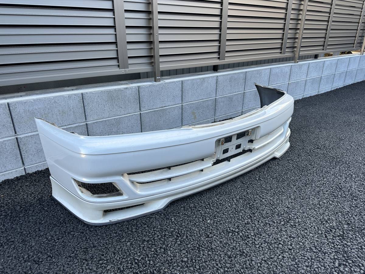 JZX100 チェイサー 後期 純正ハーフエアロ 純正フロントバンパー