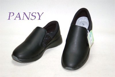 [PANSY] анютины глазки антибактериальный обработка легкий tei Lee обувь #1383 черный 23.5cm 3E* новый товар *