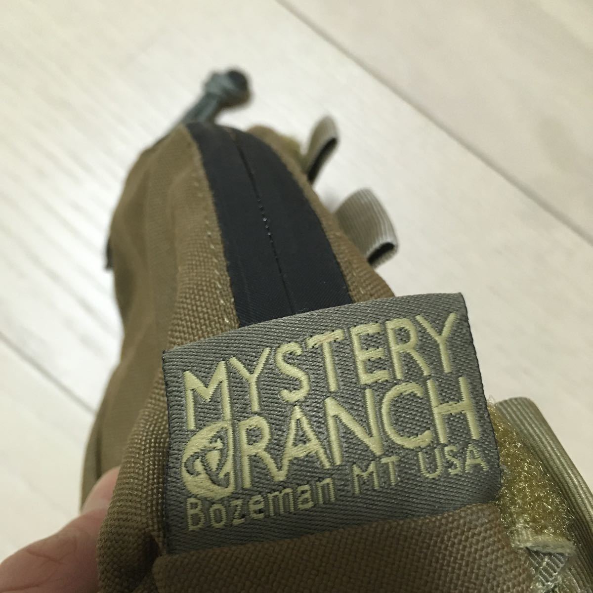 ミステリーランチ mystery ranch スリングポケット　コヨーテ　made in USA_画像6