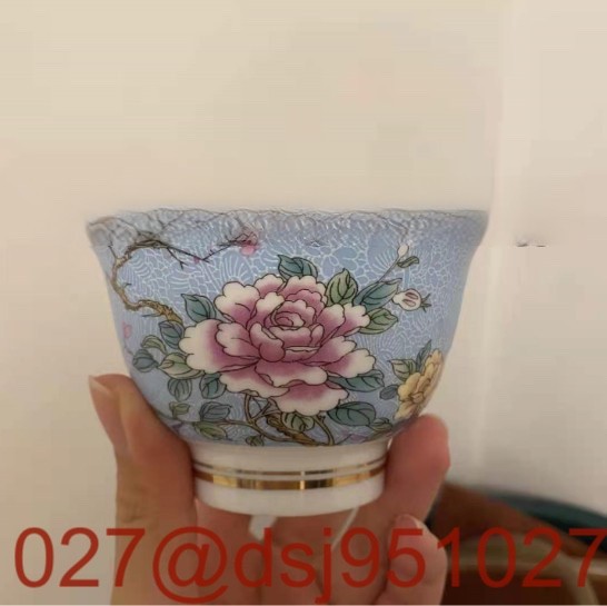6客セット 中国茶器 景徳鎮 茶杯の画像2