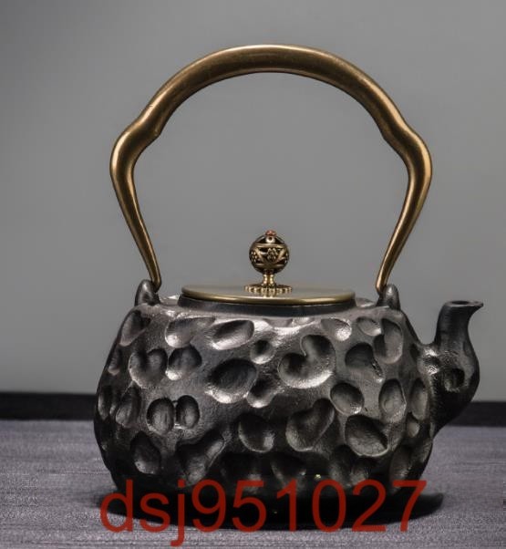 1.2L 鉄瓶 鋳鉄 伝統工芸品 茶道道具_画像3