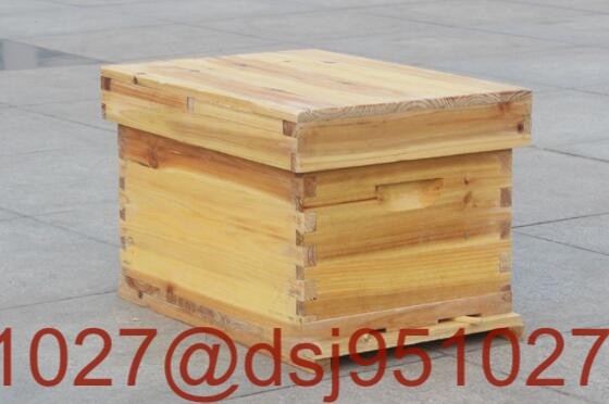 ハチ巣箱 蜜蜂 バンブルビー巣箱 ミツバチ 飼育巣箱 みつばち飼育用巣箱 杉木製巣箱 養蜂用品養蜂器具_画像4