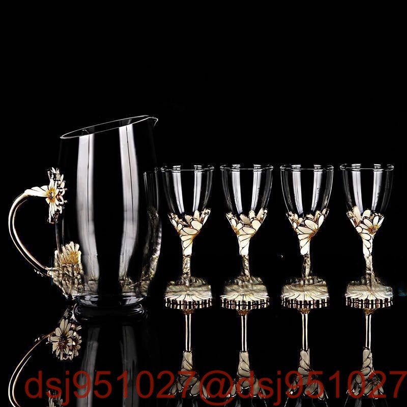 素晴らしい価格 5点セット 酒器セット 上品ミニワイングラス 冷酒用 ガラス 冷酒グラス 素晴らしい価格 5点セット 酒器セット 上品ミニワイングラス 冷酒用 ガラス 冷酒グラス