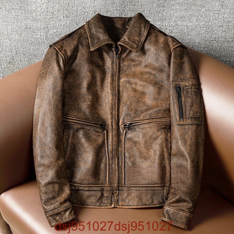 売れ筋商品 革ジャン バイクジャケット メンズ ライダースジャケット