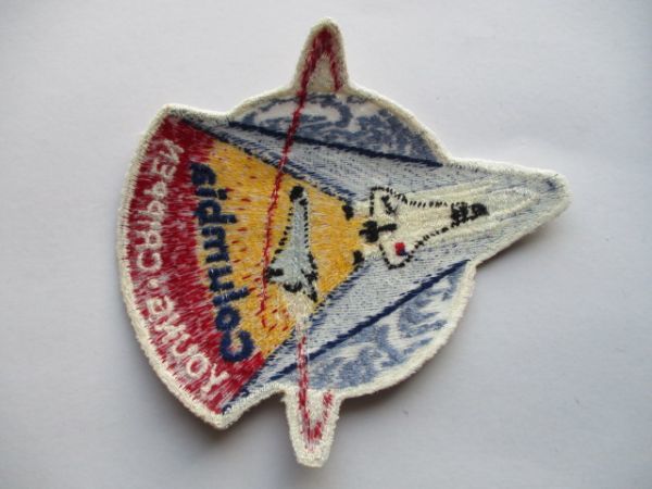 【送料無料】80s NASAスペースシャトル計画『STS-1』Columbia 刺繍ワッペン/パッチUSAアップリケ宇宙飛行士ロケットpatchコロンビア U5_画像5