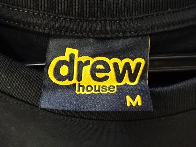 ◆未使用 Drew House ドリューハウス Tシャツ 半袖 Mサイズ ブラック 黒 メンズ◆6781_画像6