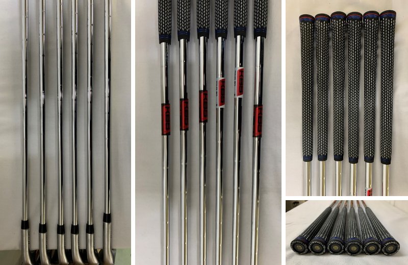 ▽KING COBRA RAD SPEED ONE LENGTH ワンレングス アイアン:5/6/7/8/9/P シャフト:KBS Tour 中古▽007489_画像6