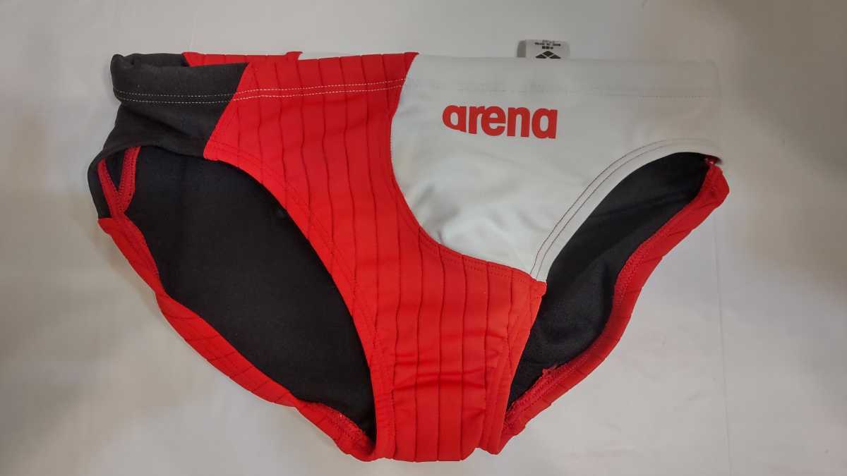 arena（アリーナ） 競泳水着 競パン SAR-2147 RDWH Oサイズ（84～88） 新品未使用の画像1