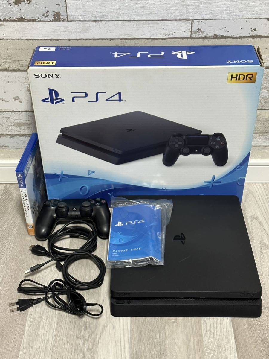 PlayStation4 PS4本体 CUH-2100BB01 ジェットブラック 1TB 初期化済