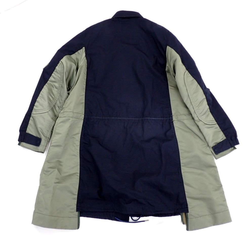 森の雑貨屋さん Sacai サカイ ドッキング コート N-3B size 1 - 通販