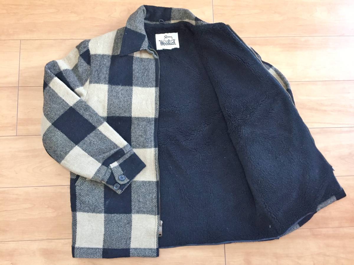 80's Woolrich/ウールリッチ ウールジャケット オールド品_画像2