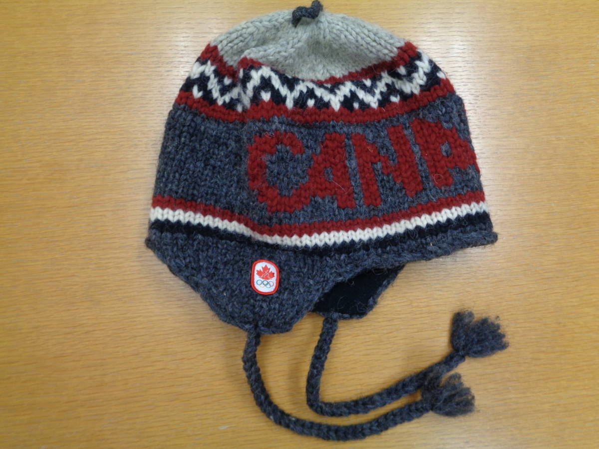 レア! CANADIAN SWEATERがカナダオリンピック時代に選手のユニホームとして作っていた帽子