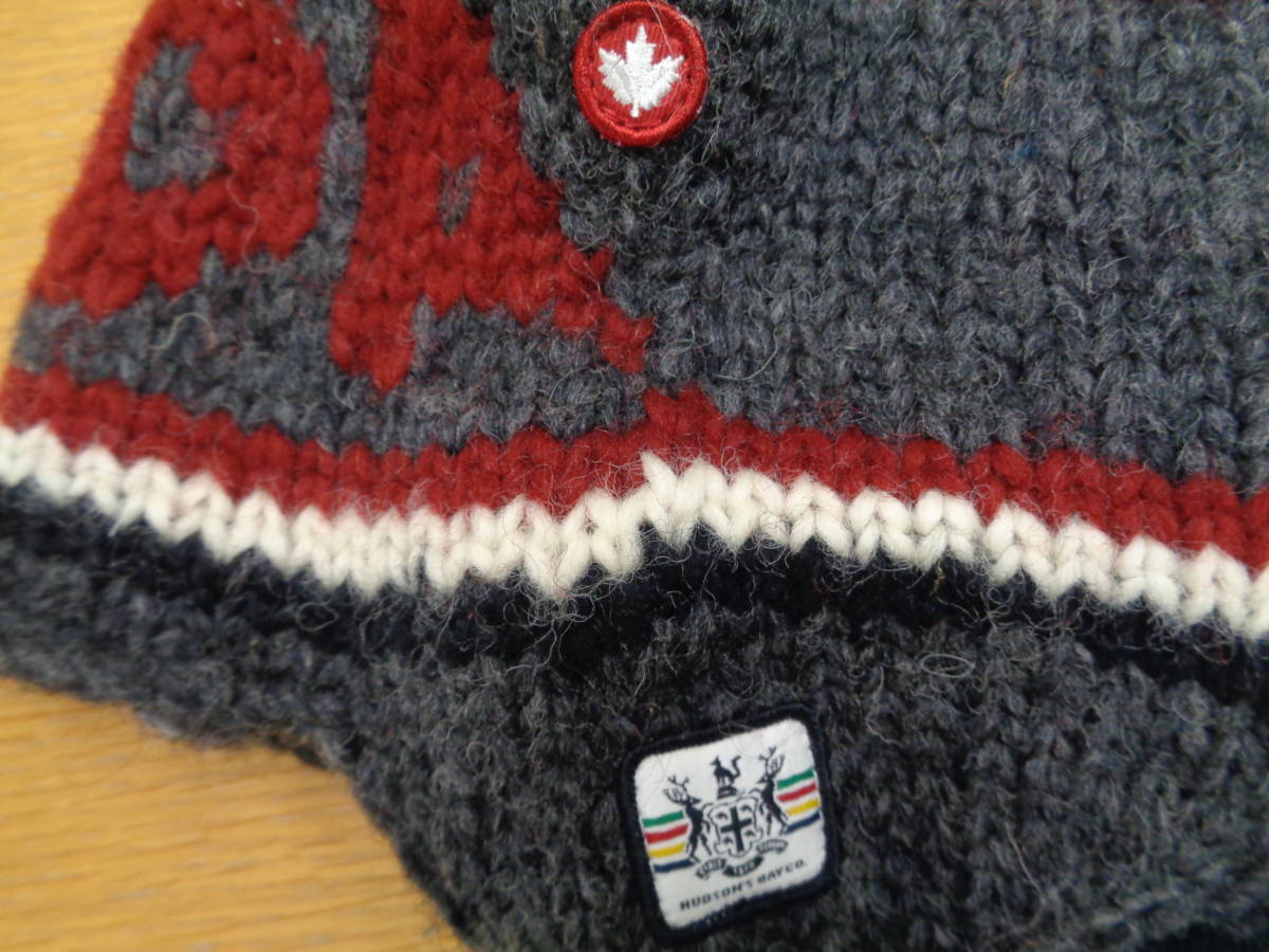 レア! CANADIAN SWEATERがカナダオリンピック時代に選手のユニホームとして作っていた帽子_画像3