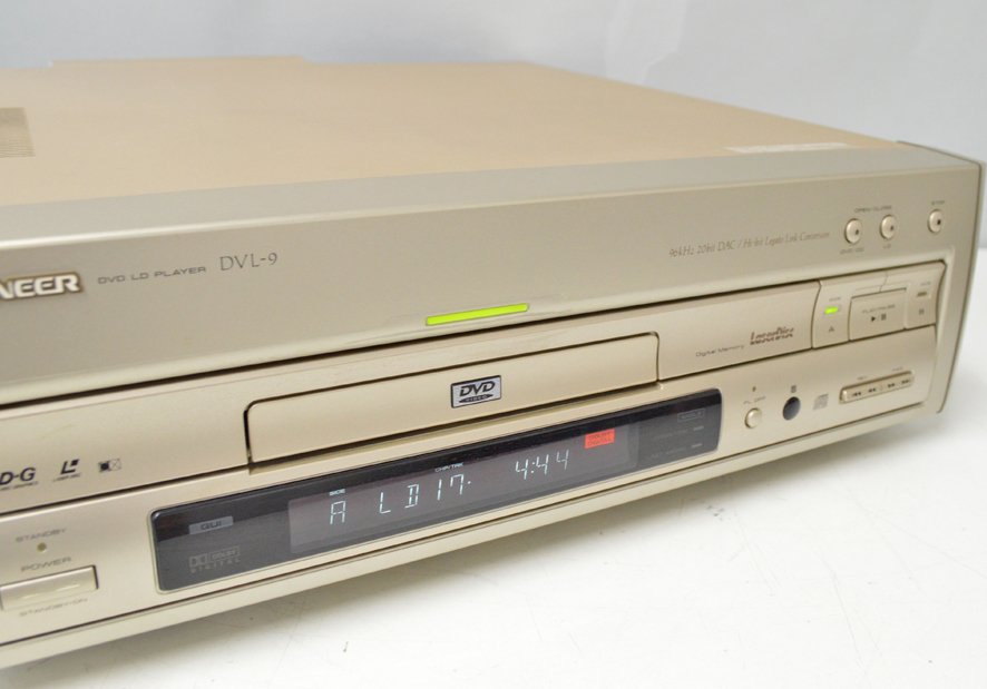 卓出PIONEER パイオニア DVL-9 (ゴールド) レーザーディスクプレーヤー