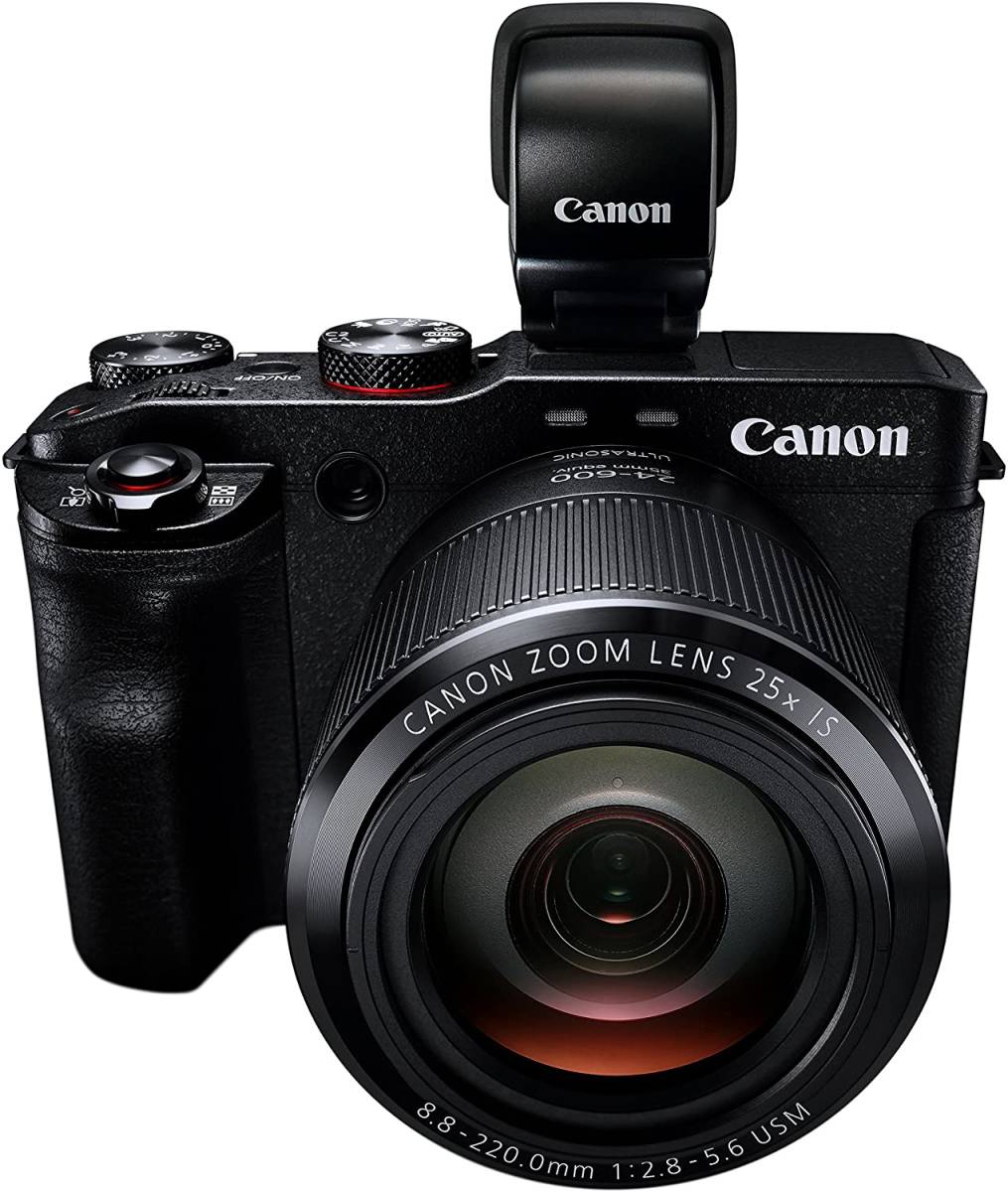 春早割 G3X PowerShot デジタルカメラ Canon EVFキット P(中古品) 光学