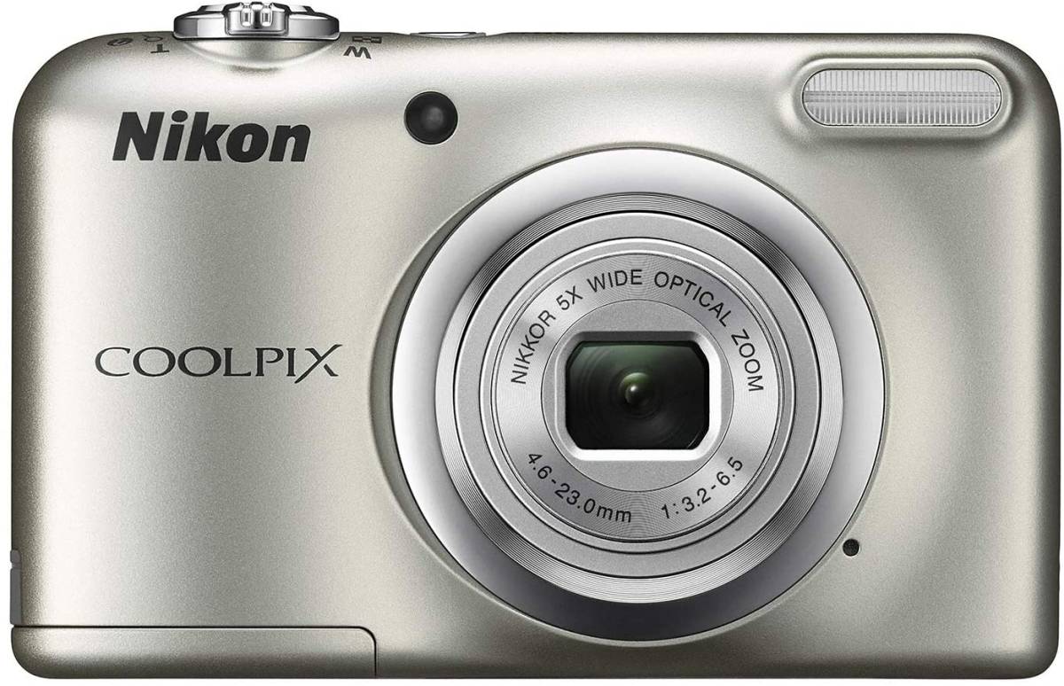 Nikon デジタルカメラ COOLPIX A10 シルバー 光学5倍ズーム 1614万画素 【 (中古品)