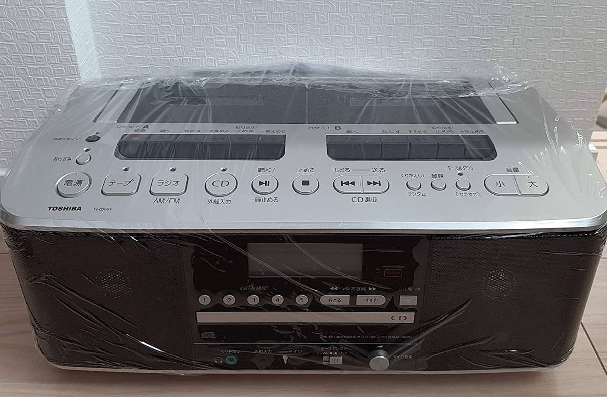 東芝 CDラジオカセットレコーダー TY-CDW99(中古品)_画像1