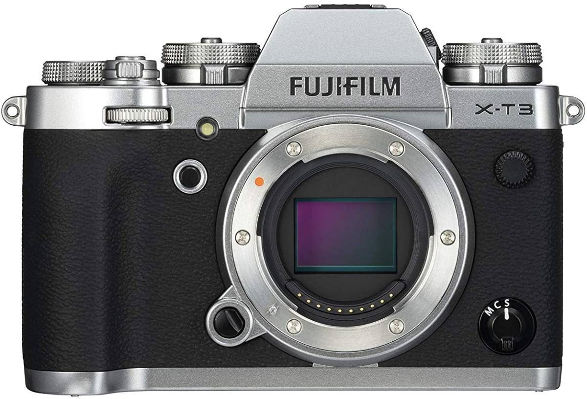 FUJIFILM ミラーレス一眼カメラ X-T3ボディ シルバー X-T3-S(中古品)