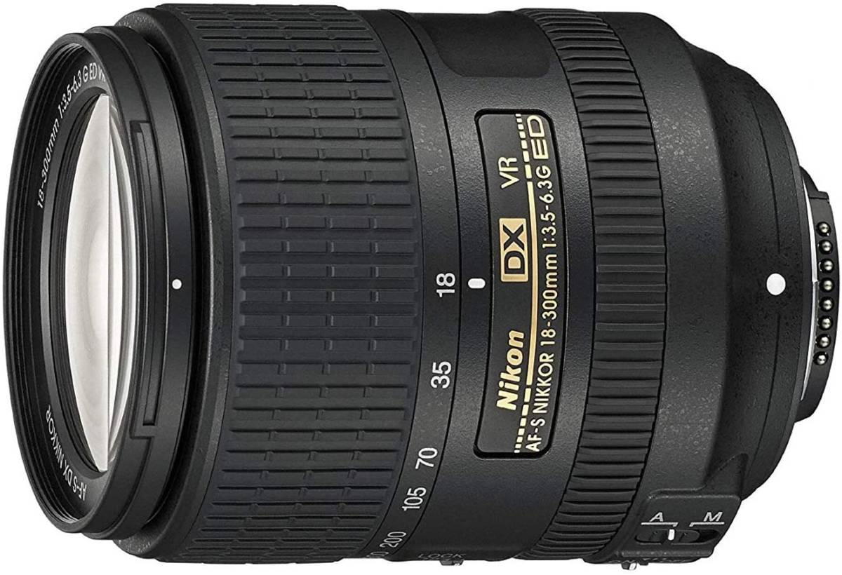 Nikon 高倍率ズームレンズ AF-S DX NIKKOR 18-300mm f/3.5-6.3G ED VR ニコ(中古品)_画像1