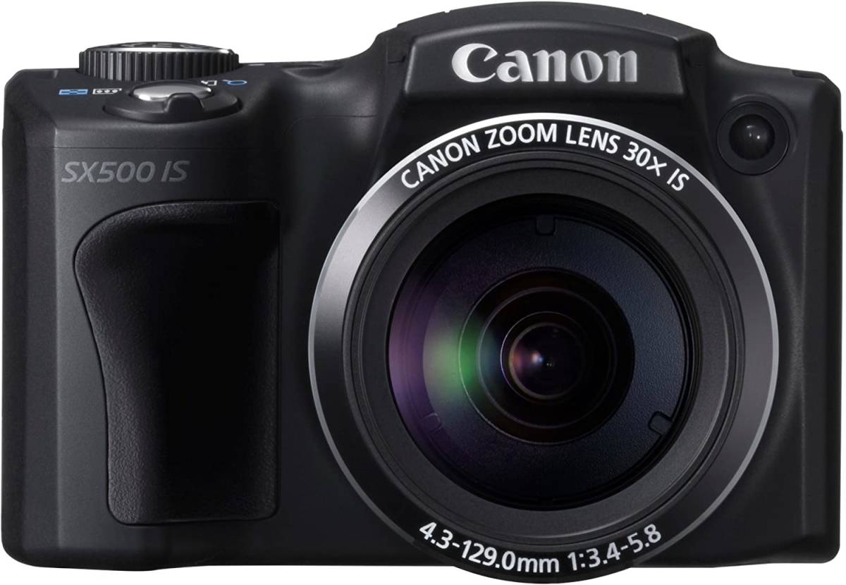 Canon デジタルカメラ PowerShot SX500IS 約1600万画素 光学30倍ズーム ブ (中古品)