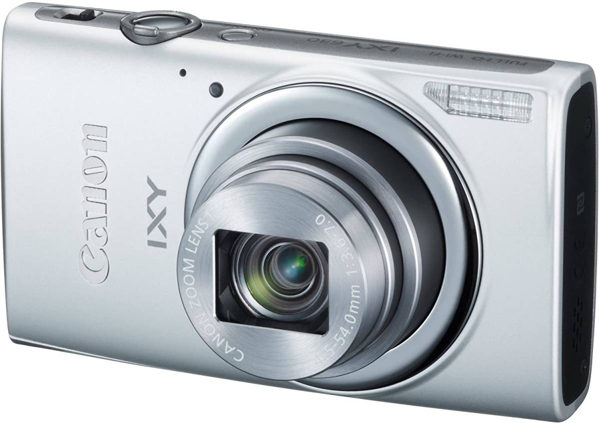 Canon デジタルカメラ IXY 630 光学12倍ズーム シルバー IXY630(SL)(中古品)