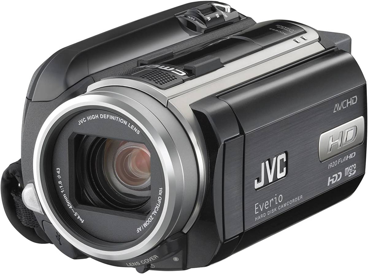 JVCケンウッド ビクター 120GBハイビジョンハードディスクムービー GZ-HD40(中古品)_画像1