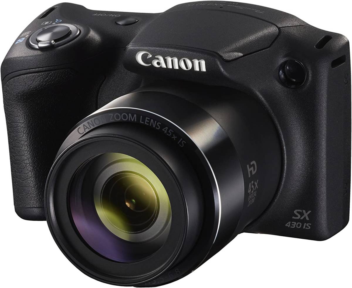 Canon コンパクトデジタルカメラ PowerShot SX430 IS 光学45倍ズーム/Wi-Fi(中古品)