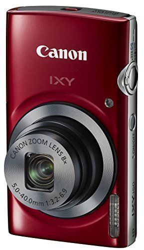 Canon デジタルカメラ IXY150 レッド 光学8倍ズーム IXY150(RE)(中古品)