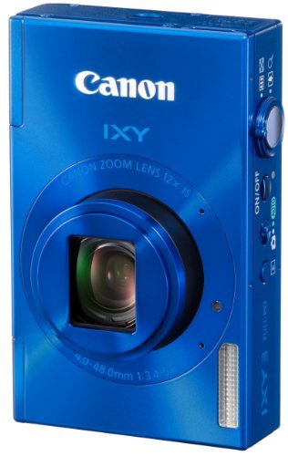 最も  IXY デジタルカメラ Canon 3 IXY3(BL)(中古品) ブルー 光学12倍ズーム 約1010万画素 その他