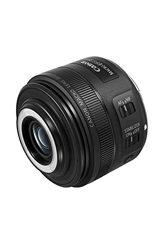 Canon 単焦点マクロレンズ EF-S35mm F2.8 マクロ IS STM APS-C対応(品)