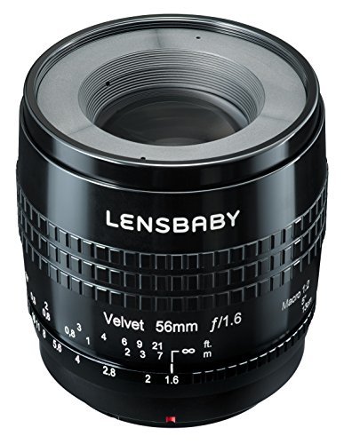 Lensbaby ソフトレンズ Velvet 56 56mm F1.6 マイクロフォーサーズマウント(中古品)