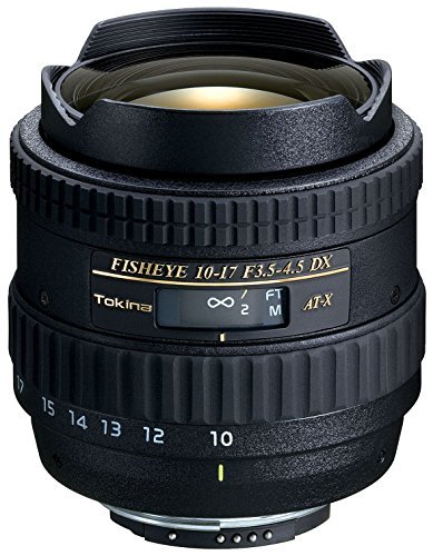 Tokina 魚眼ズームレンズ AT-X 107 DX Fisheye 10-17mm F3.5-4.5 (IF) ニコ(中古品)_画像2