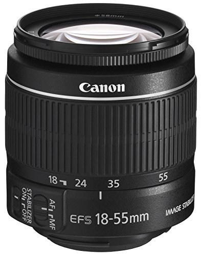 Canon 標準ズームレンズ EF-S18-55mm F3.5-.5.6 IS II APS-C対応(中古品)_画像1