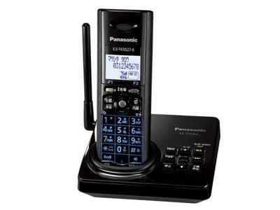 パナソニック RU・RU・RU デジタルコードレス電話機 親機のみ ブラック VE-(品)