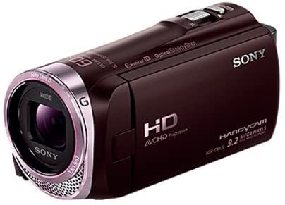 ソニー SONY ビデオカメラ Handycam CX420 内蔵メモリ32GB ブラウン HDR-CX(中古品)