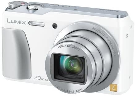 パナソニック デジタルカメラ ルミックス TZ55 光学20倍 ホワイト DMC-TZ55(中古品)_画像1