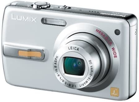 パナソニック デジタルカメラ LUMIX FX50 シルキーシルバー DMC-FX50-S(中古品)