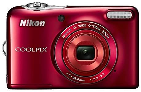 Nikon COOLPIX L30 20.1MPデジタルカメラ 5倍ズームNIKKORレンズと720p HD (中古品)
