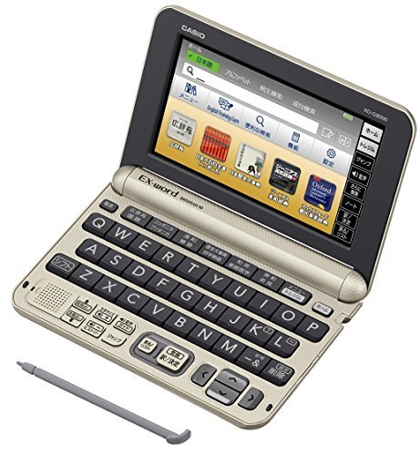  Casio computerized dictionary eks word life * business model XD-G8000GD car mpa( secondhand goods )