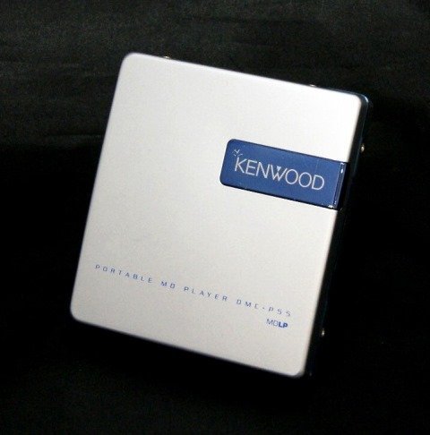 KENWOOD　ケンウッド　DMC-P55-L　ブルー　ポータブルMDプレーヤー(中古品)_画像1