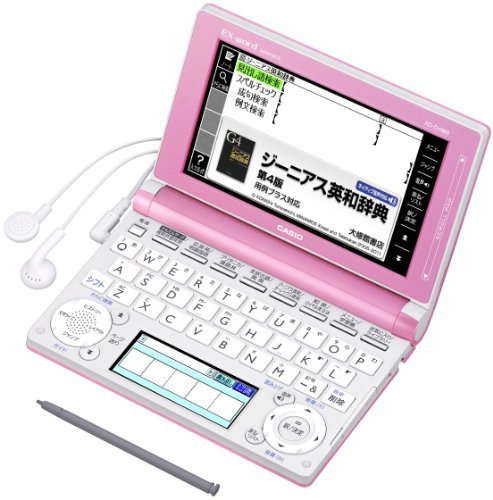  Casio computerized dictionary eks word high school student model XD-D4800PK light pink ( secondhand goods )