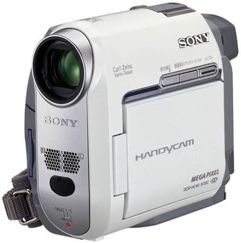 ソニー SONY DCR-HC40 W DV方式デジタルビデオカメラ:ホワイト(中古品)