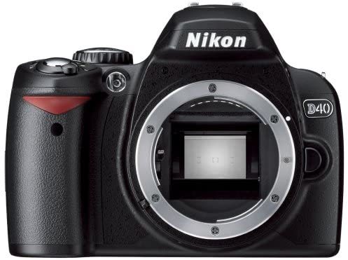 Nikon デジタル一眼レフカメラ D40 ブラック ボディ D40B(中古品)