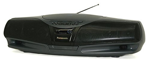 Panasonic パナソニック　RX-DT75 ブラック　ポータブルステレオCDシステム(中古品)