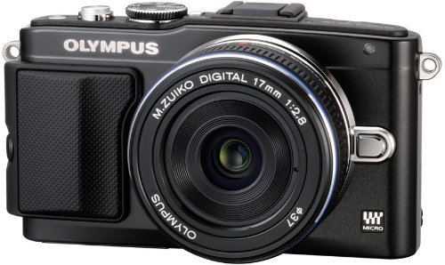 OLYMPUS ミラーレス一眼 PEN Lite E-PL5 ボディ ブラック E-PL5 BODY BLK(中古品)_画像2