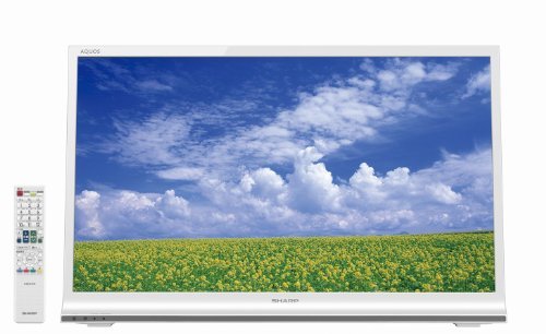 シャープ 32V型 液晶 テレビ AQUOS LC-32J9-W ハイビジョン 2013年モデル(中古品)_画像2