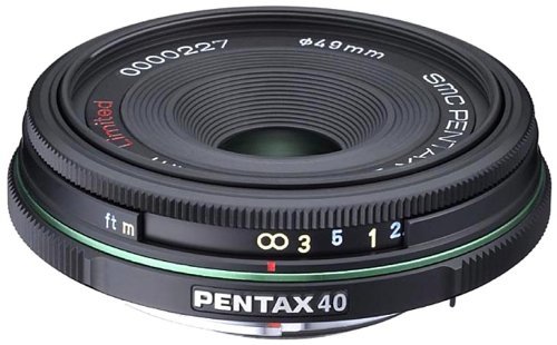 PENTAX リミテッドレンズ パンケーキレンズ 標準単焦点レンズ DA40mmF2.8 L(中古品)