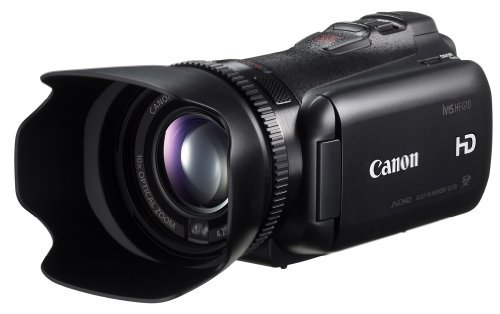 Canon デジタルビデオカメラ iVIS HF G10 IVISHFG10 光学10倍 光学式手ブレ(中古品)